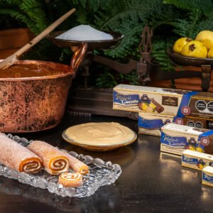 Rollo de Guayaba relleno de Cajeta
