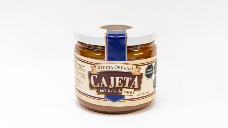 Cajeta en frasco
