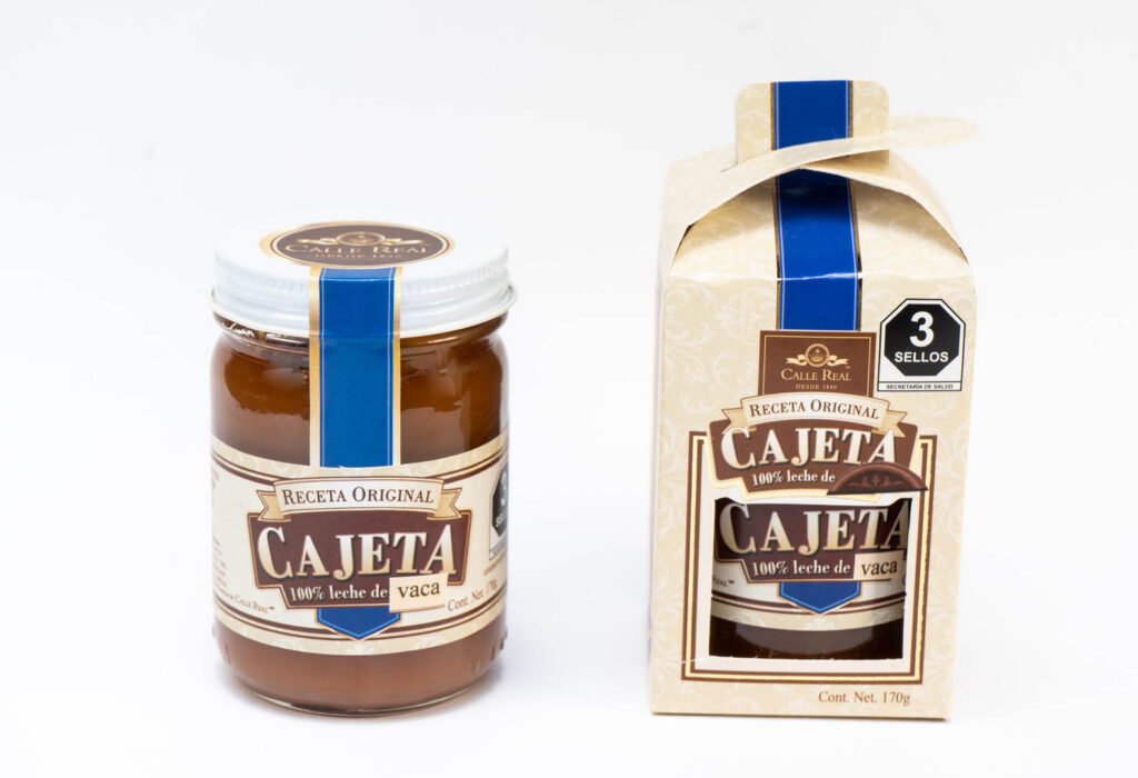 Cajeta en frasco
