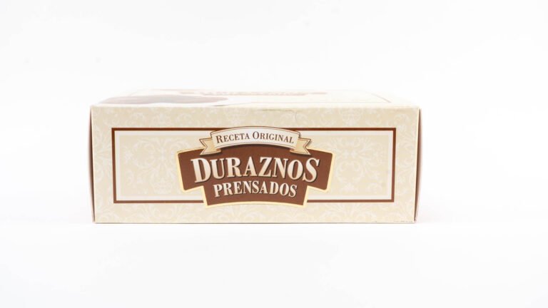 Duraznos Prensados en caja