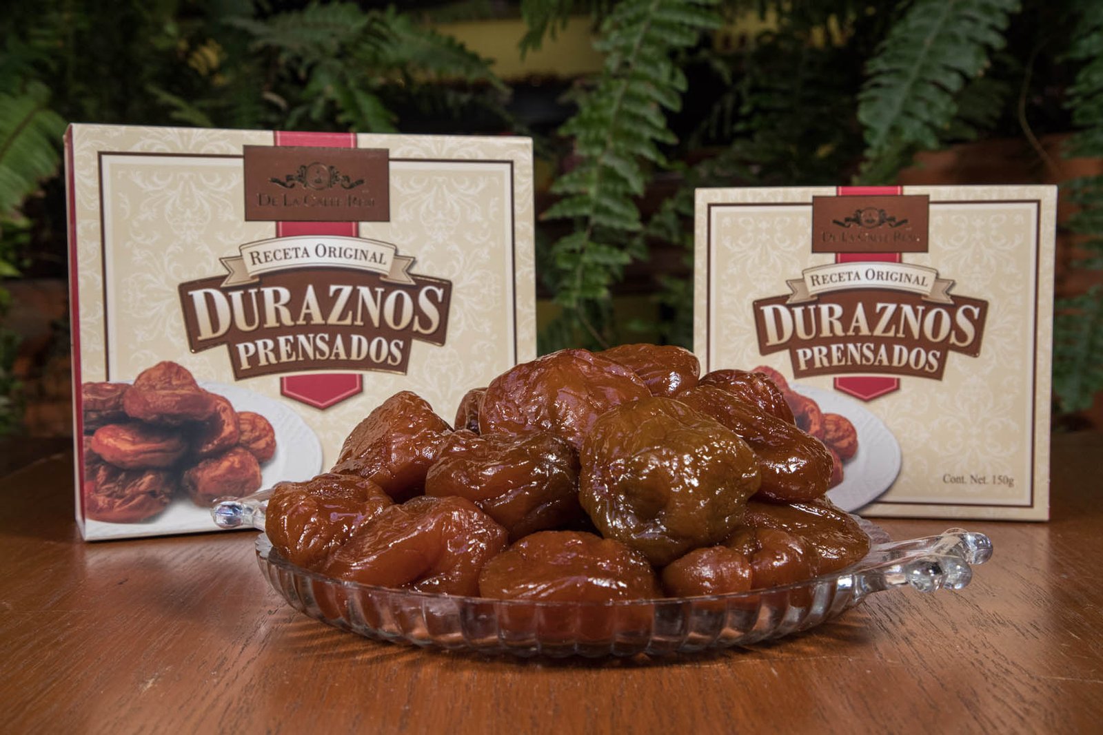 Duraznos Prensados en caja