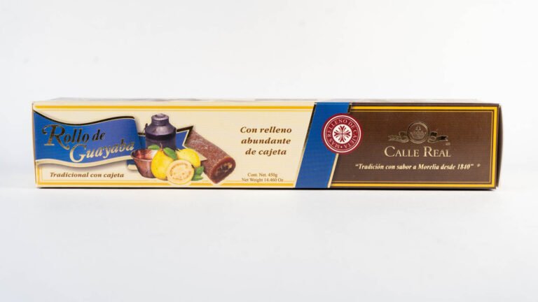 Rollo de Guayaba relleno de Cajeta